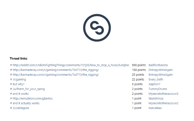 Reddit Lazy Link Finder